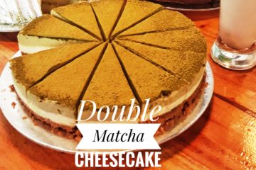 Double Matcha Cheesecake