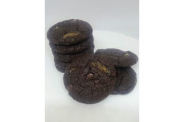 Caramel-filled Brownie Cookies
