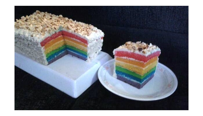Rainbow Cake - Bakels Philippines